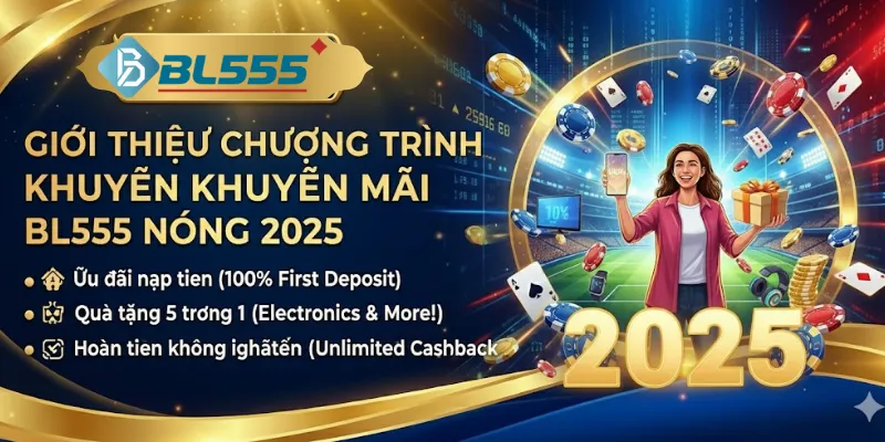 Bl555 - Nhà Cái Đỉnh Nóc Kịch Trần Đáng Tin Cậy 2026 Các chương trình khuyến mãi đang hot tại nhà cái